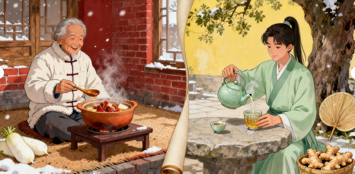 为什么“冬吃萝卜夏吃姜”（文化中国行·二十四节气二十四问）