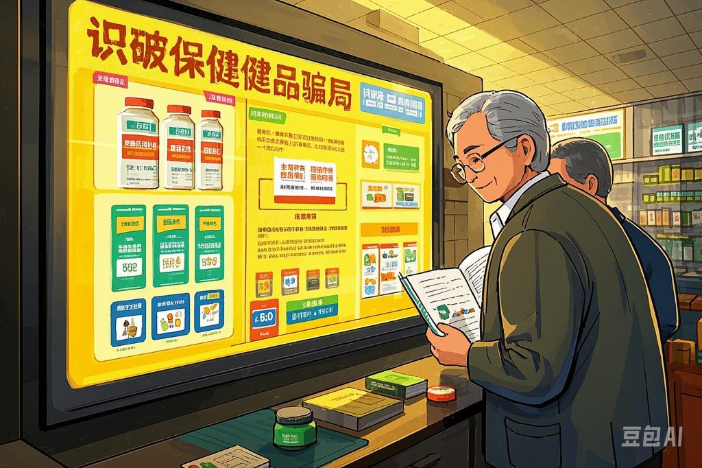 帮助老年人识破虚假保健品骗局