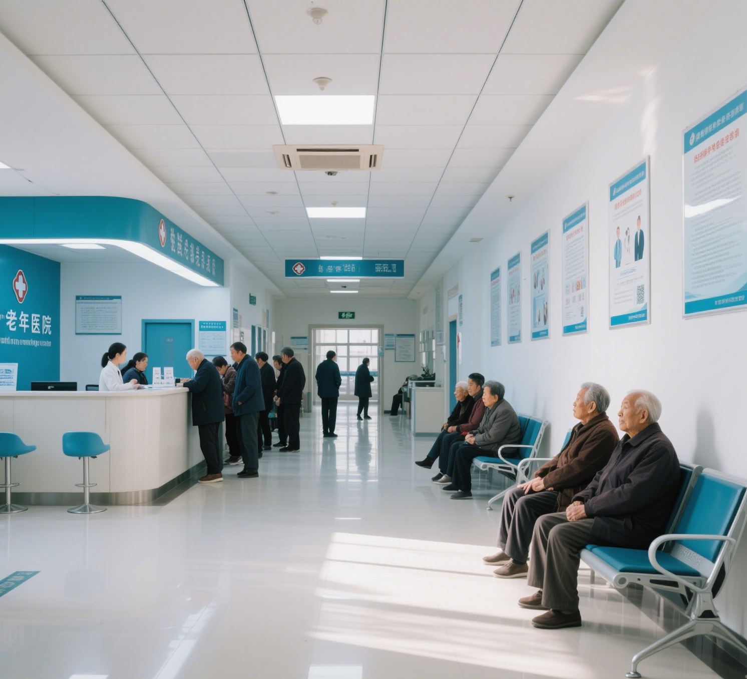 有条件的二级及以上综合医院要开设老年医学科